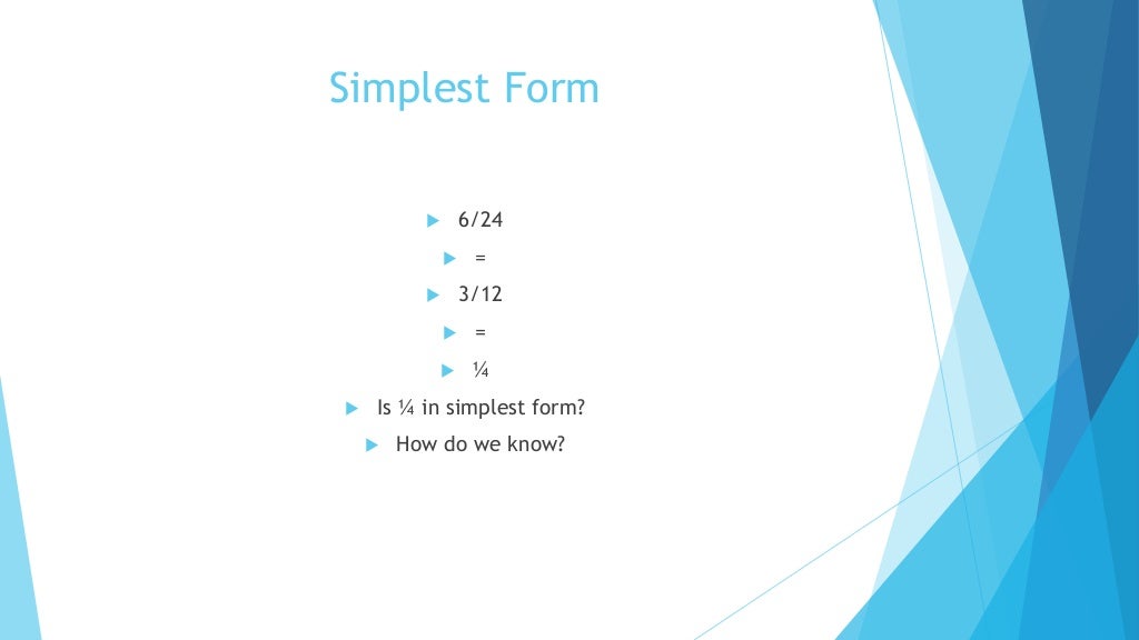 simplest form 3/12
Melissa ashe simplest form 3/12
Melissa ashe