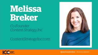 @melissabreker #intelcontent
 