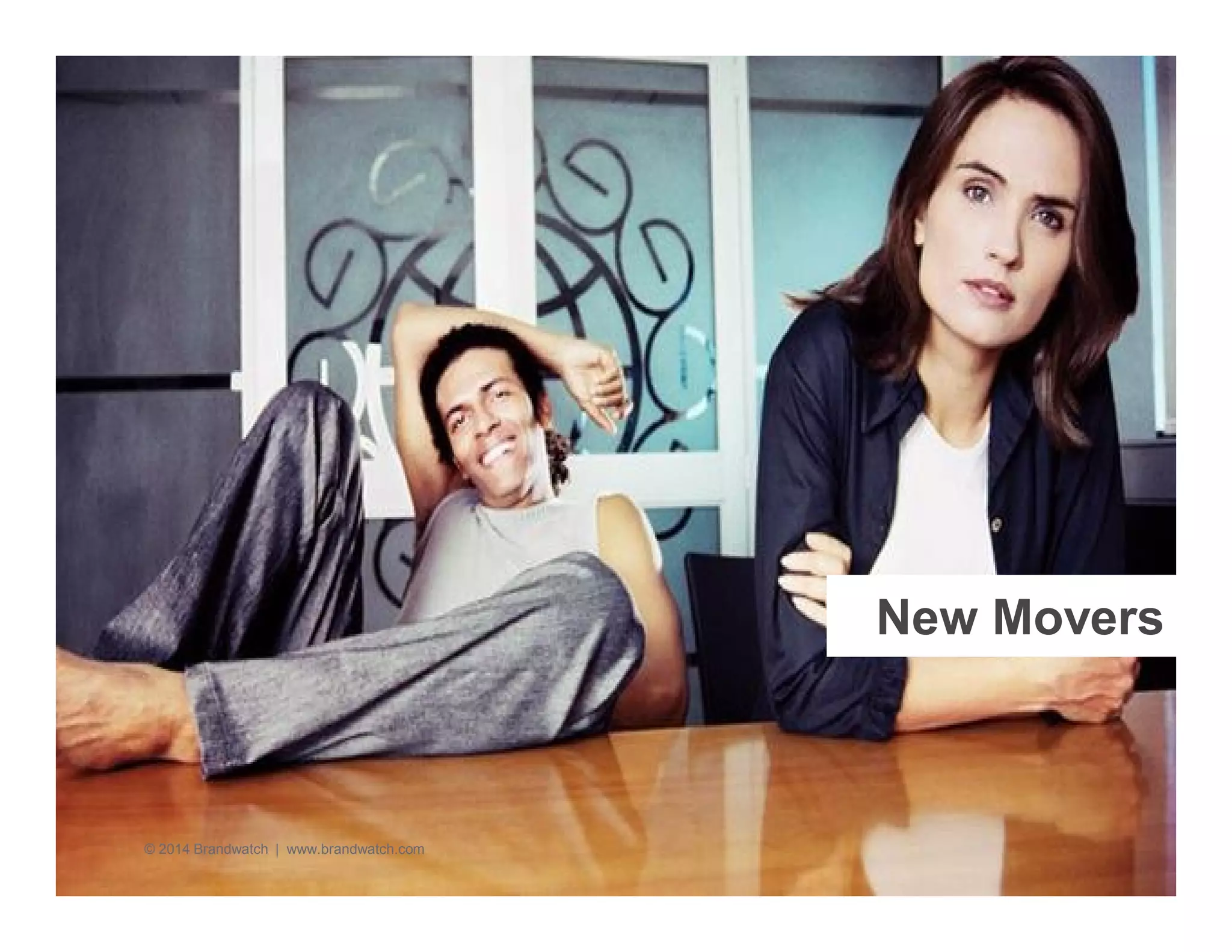 New Movers 
© 2014 Brandwatch | www.brandwatch.com 
 