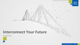 1© 2018 Mellanox Technologies | Confidential
November 2018
Interconnect Your Future
 