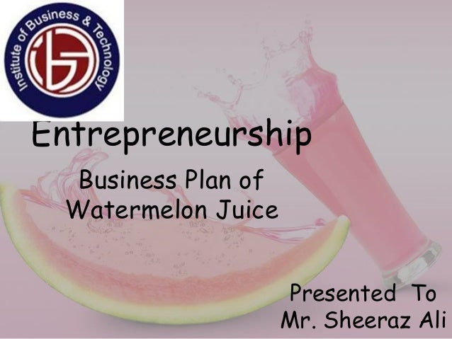 How to make watermelon juice picture