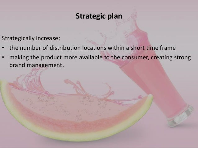 watermelon juice business plan