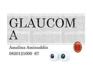 Amalina Aminuddin
0820121000 67
 
