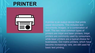 BASIC PARTS OF THE COMPUTER-MELODI | PPTX