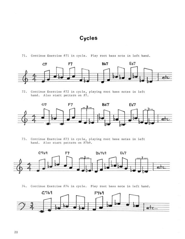 melodic studies for the jazz pianist dogsong sheet music
