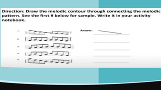 Two Measure Melodic Pattern Melodic Patterns and Melodic Contour.pdf