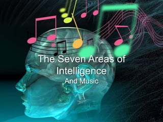 The Seven Areas of
Intelligence
And Music

 