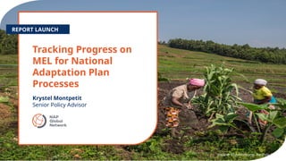 Peer Learning Forum
Tracking Progress on
MEL for National
Adaptation Plan
Processes
REPORT LAUNCH
Krystel Montpetit
Senior...