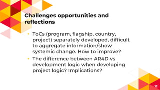 Monitoring and Evaluation conceptual frameworks and Management Information Systems at various levels