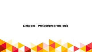 Monitoring and Evaluation conceptual frameworks and Management Information Systems at various levels