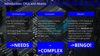 Cpu Complexity meltdown-and-modern-cpu-architecture-2018.pptx
