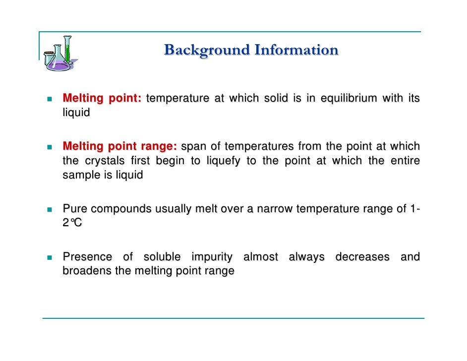 Melting Point&Recrys