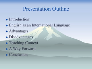 English as an International Language in Japan | PPTX