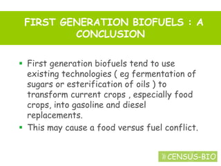 Melvyn Askew: Introduction To Biofuels