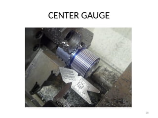 28
CENTER GAUGE
 