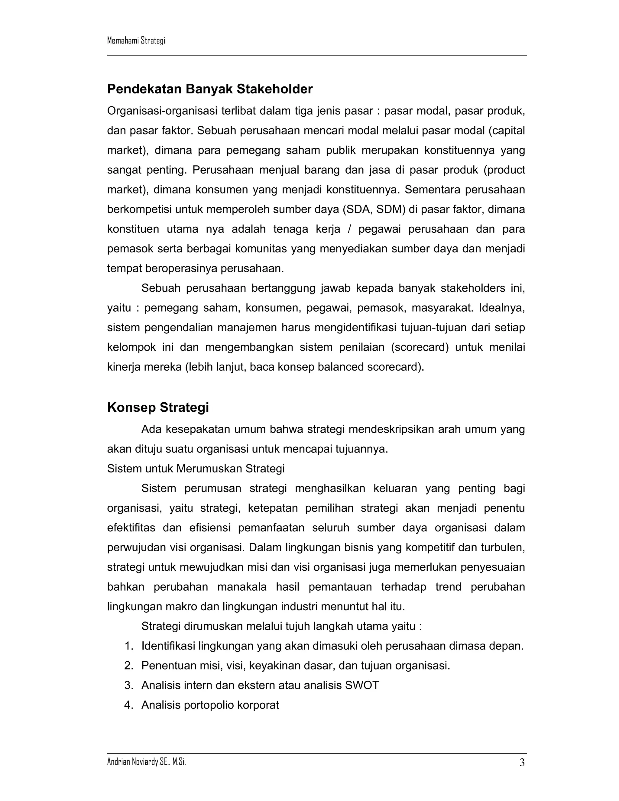 Memahami strategi- bab-2- | PDF