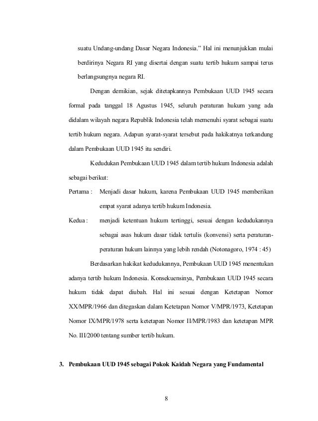 Memahami Arti Dan Pentingnya Pembukaan Uud 19945