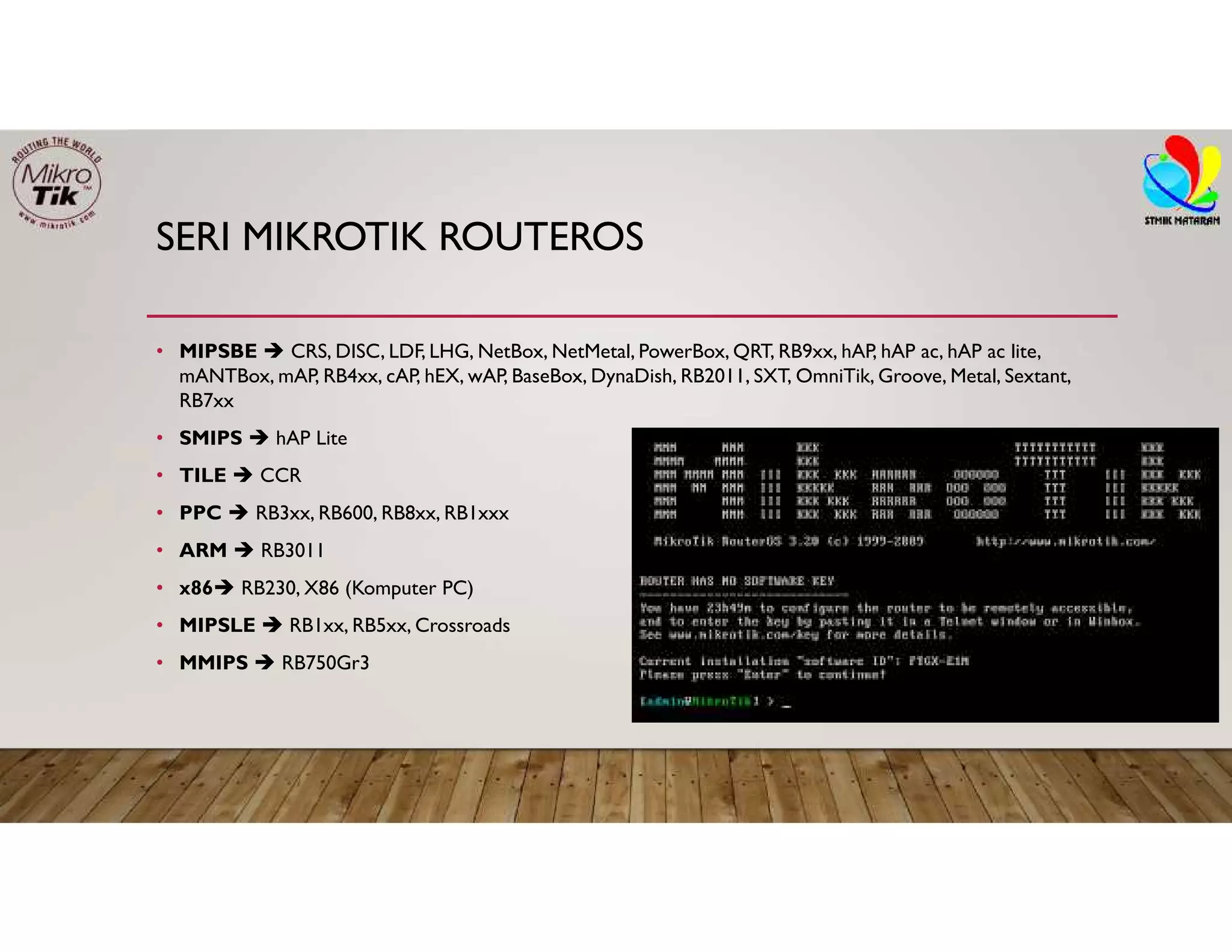 Mikrotik Routeros Remove Numbers Memahami arti kode seri mikrotik | PDF