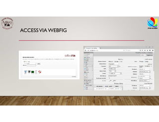 ACCESSVIA WEBFIG
 