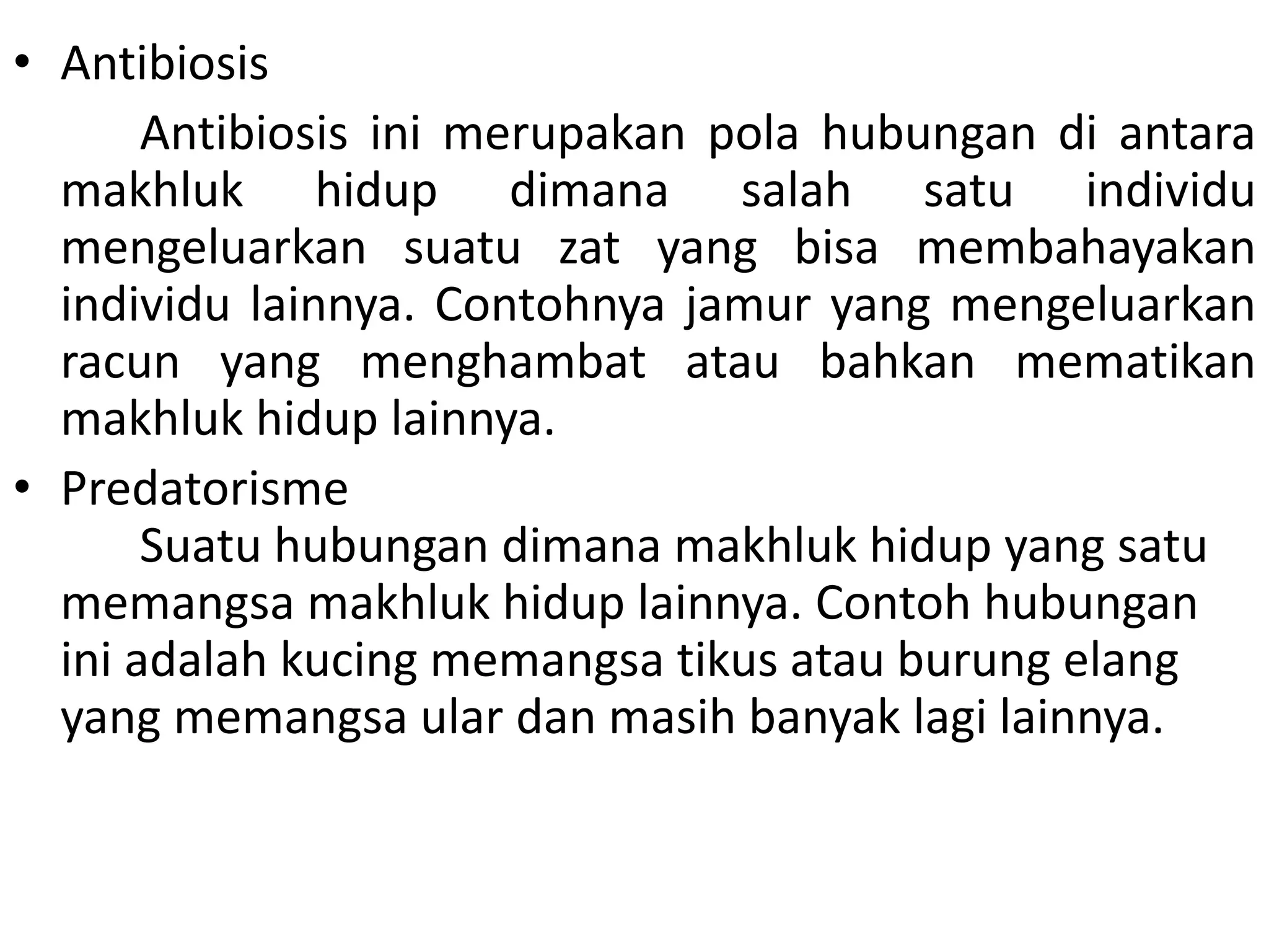 Memahami interaksi dalam ekosistem | PPTX