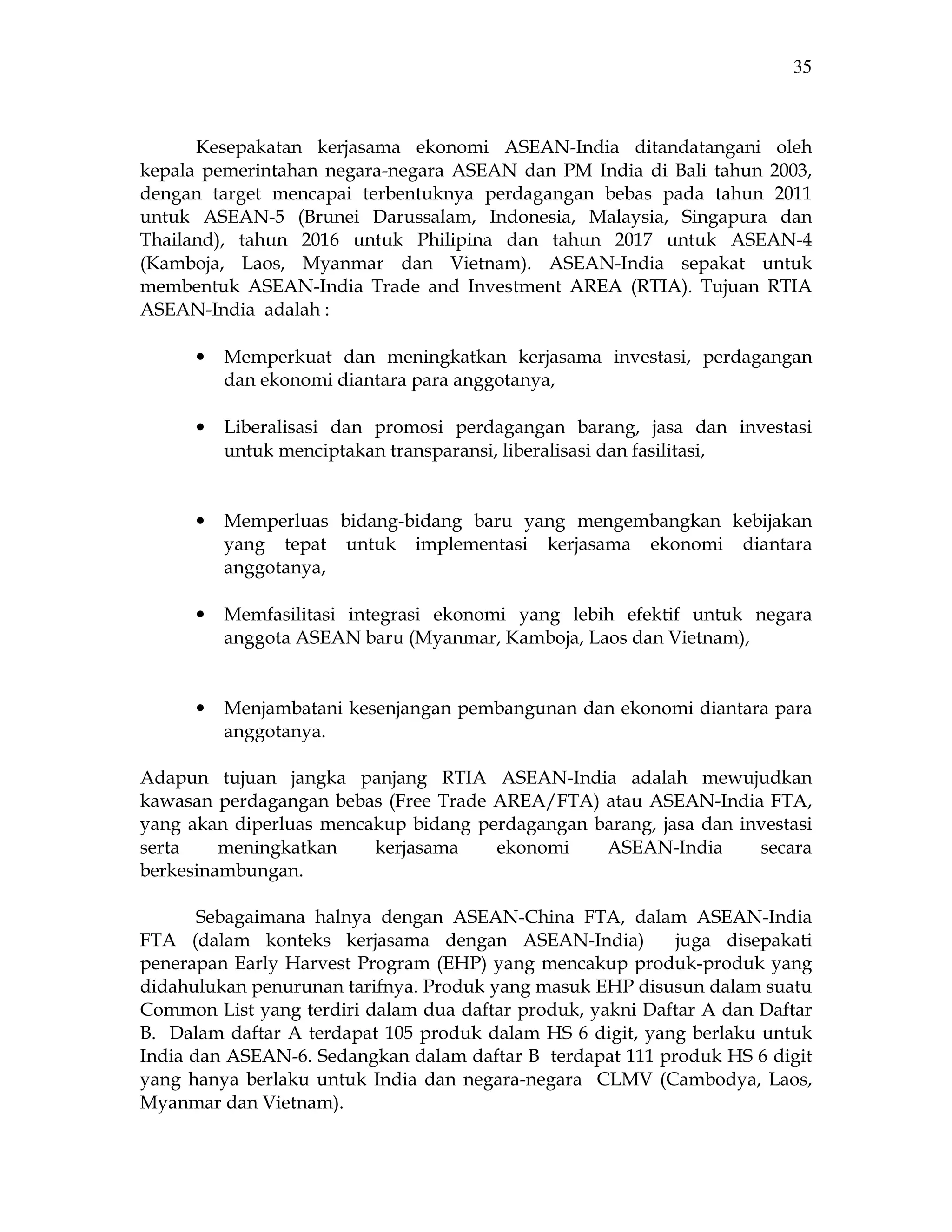 Memahami Kerjasama ASEAN - AFTA | PDF