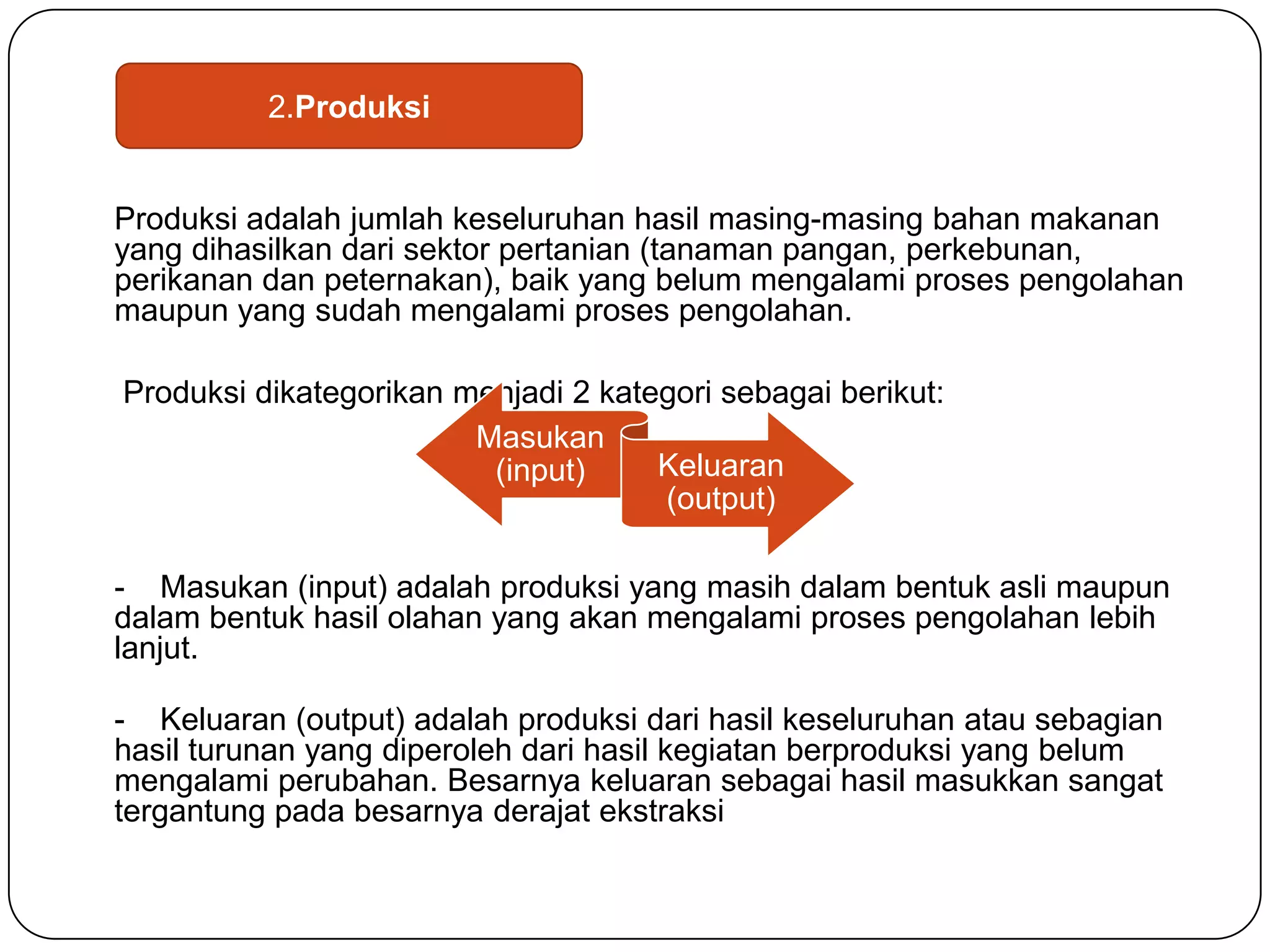 Memahami konsep neraca bahan makanan | PPTX