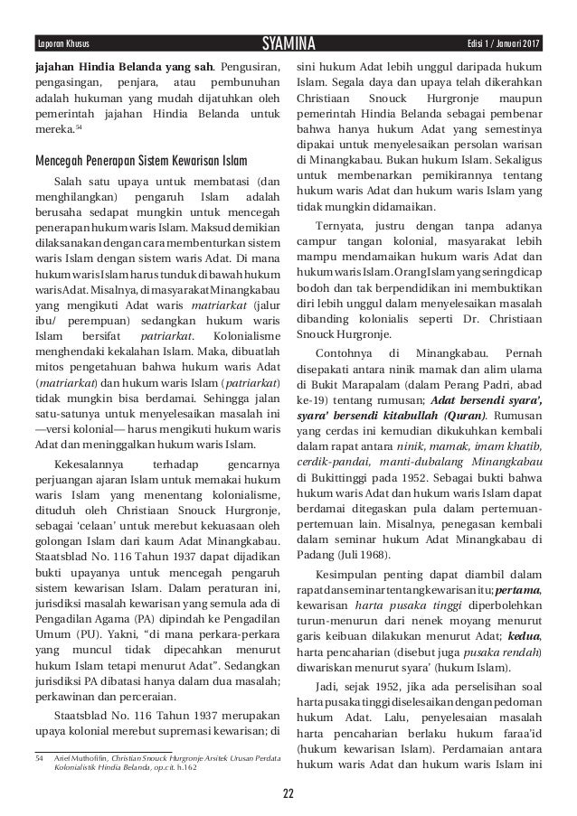Hukum Waris Dalam Islam Dan Hukum Adat
