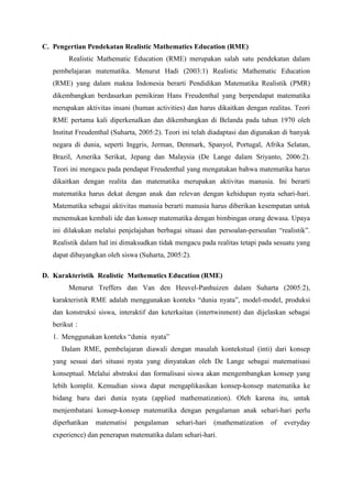 Rumus Rme Memaknai Kartu Domino dengan Pendekatan RME sebagai bagian dari ...