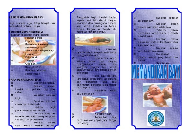 Memandikan bayi
