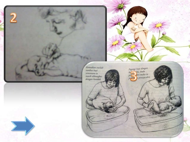 memandikan bayi memandikan bayi