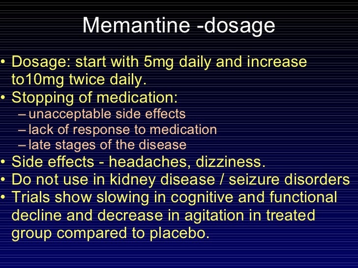 Memantine Memantine