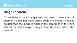 The Hinge Theorem Presentation converse.ppt