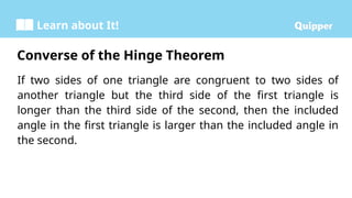 The Hinge Theorem Presentation converse.ppt