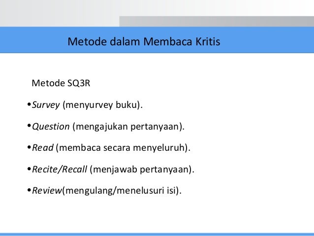 Membaca Kritis