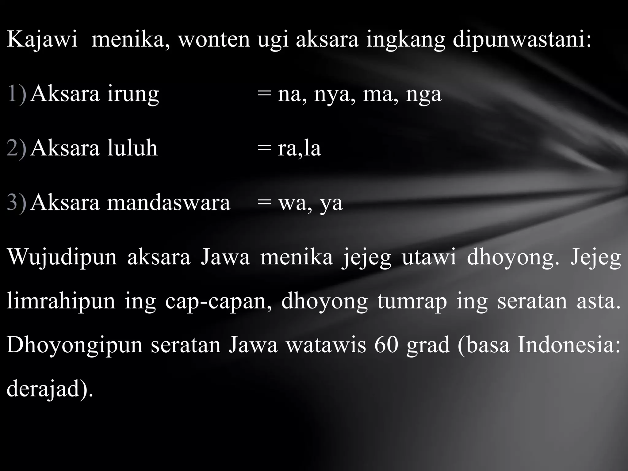 MEMBACA MENULIS AKSARA JAWA.pptx