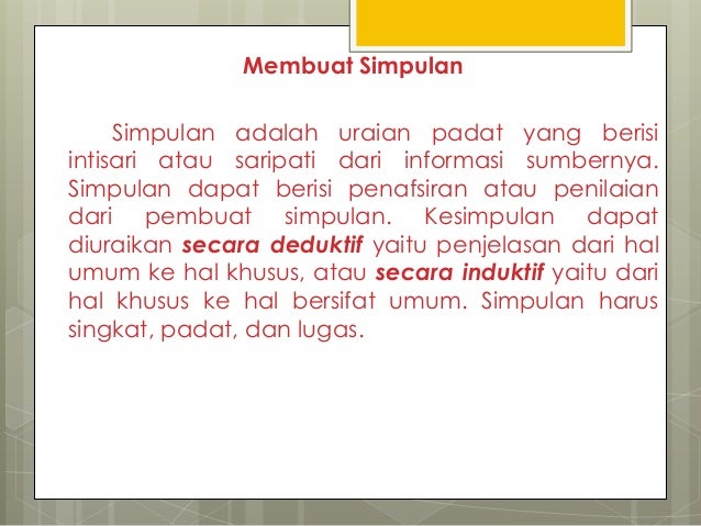 Membaca Skimming Dan Scanning