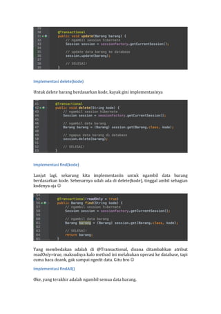 Membangun aplikasi java restful web service [bagian 2] menggunakan ...