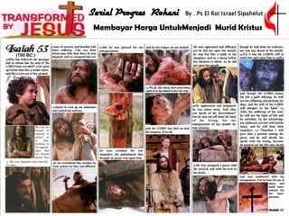 Serial Progres Rohani

By . Ps El Roi Israel Sipahelut

Membayar Harga UntukMenjadi Murid Kristus

 