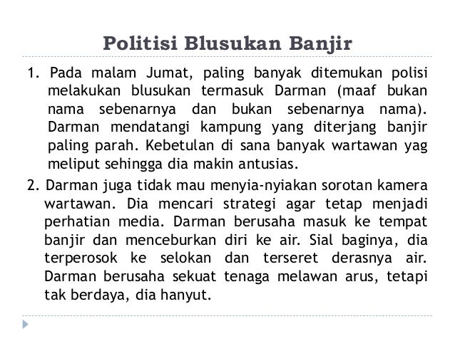 Membedah Struktur Teks Anekdot
