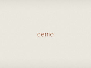 demo
 