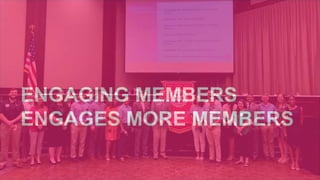 2022 Rotaract Preconvention #Rotaract22
ENGAGING MEMBERS
ENGAGES MORE MEMBERS
 