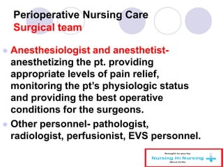 members of ot team and their role.ahnpptx | PPTX
