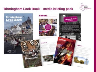 Birmingham Look Book – media briefing pack
 