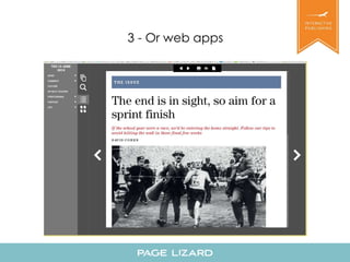 3 - Or web apps 
 