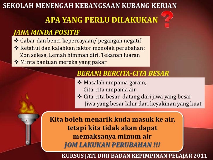 Membina sikap positif