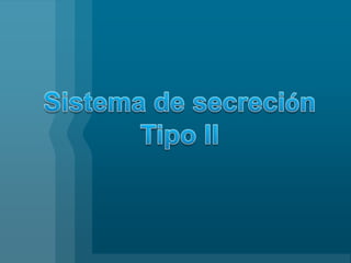 Sistema de secreciónTipo II