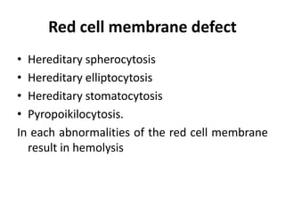 Cell Membrane Defect Membrane and extracellular matrix diseases | PPTX
