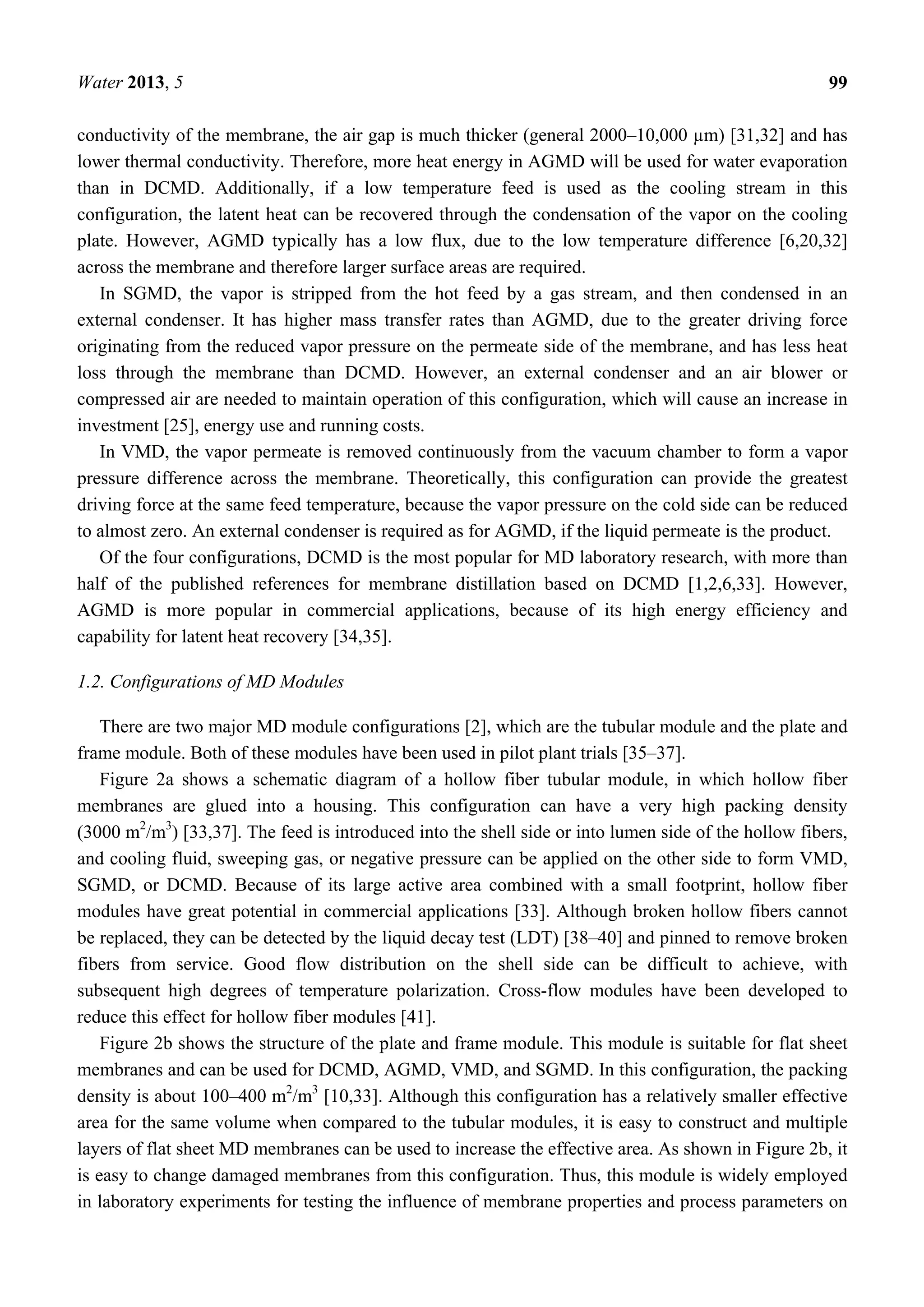 Membrane distillation | PDF