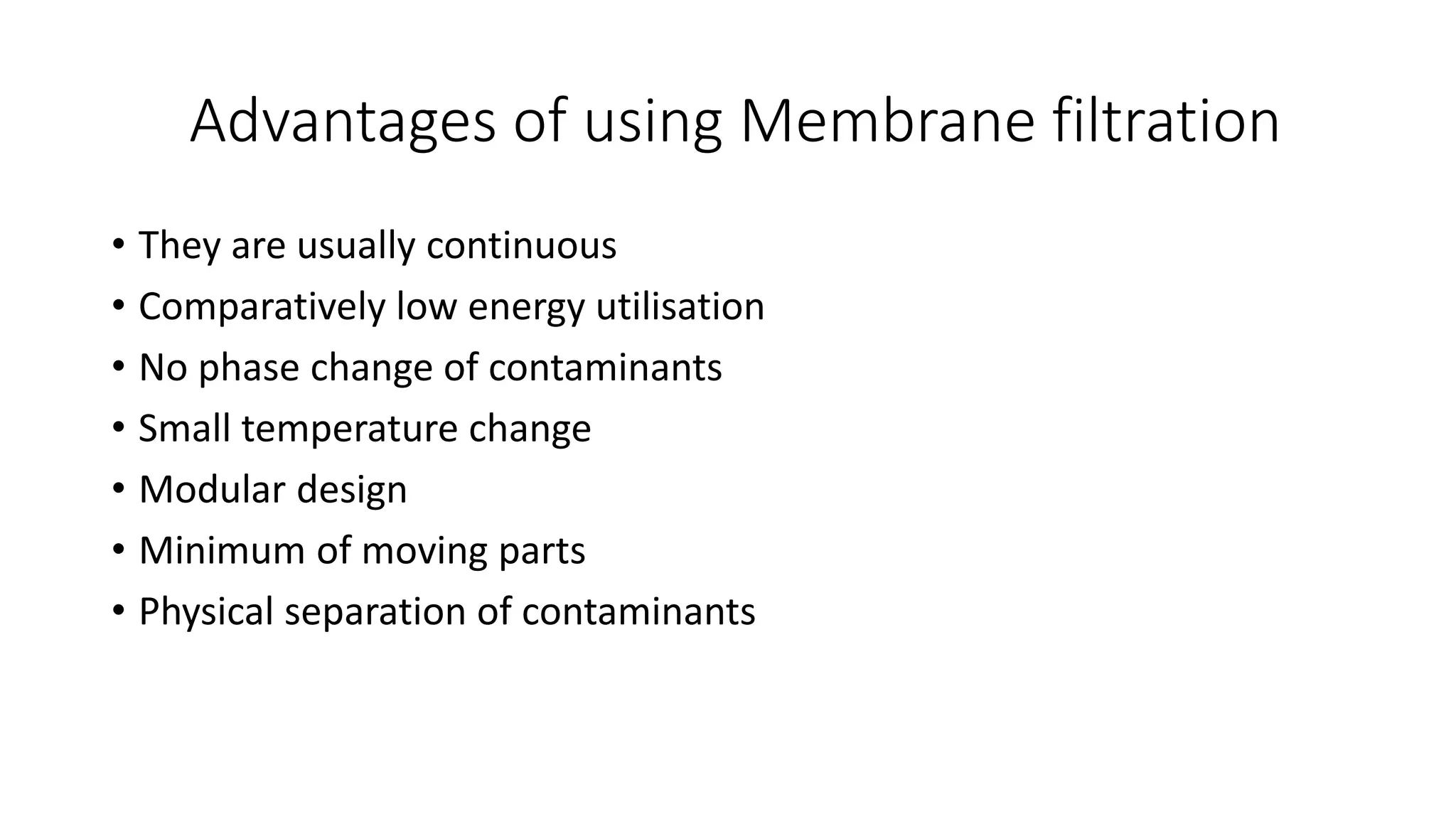 Membrane filtration by Akram Hossain, Food and Process Engineering ...