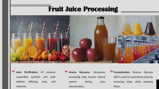 Membrane Processing and its application in food industry. | PPTX